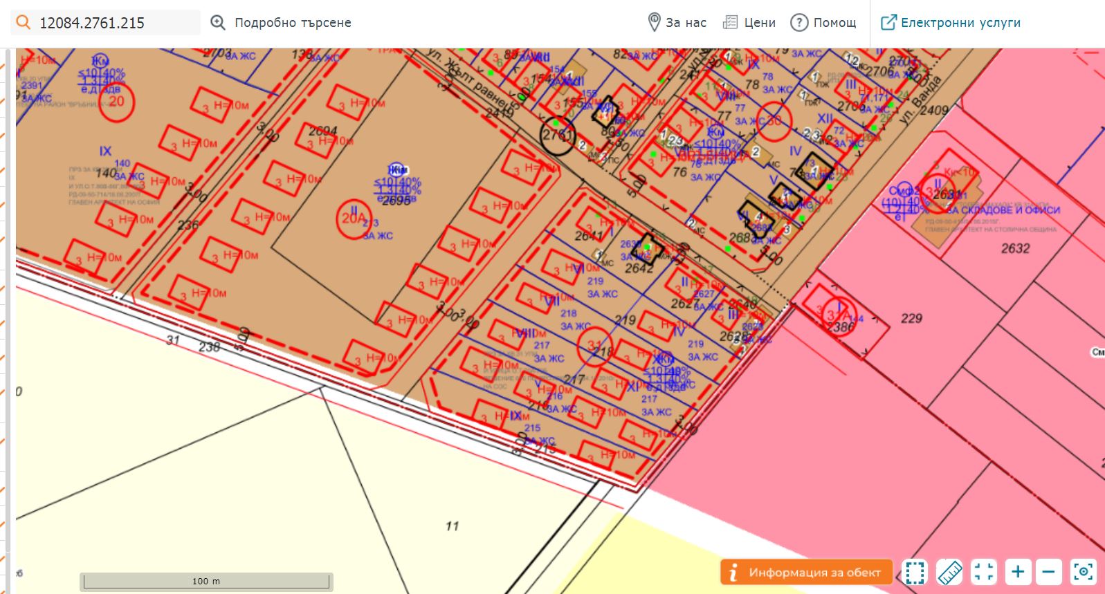 Land for building