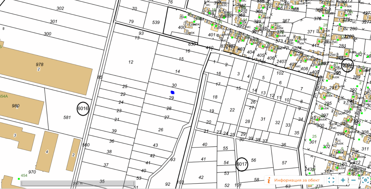 Land for building